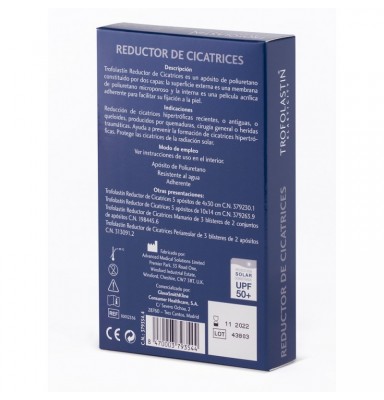 TROFOLASTIN REDUCTOR DE CICATRICES 5 APÓSITOS 5X7'5CM