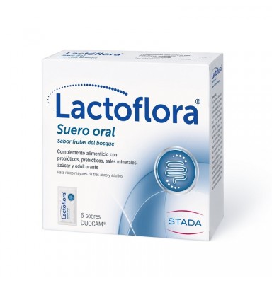 LACTOFLORA SUERO ORAL 6 SOBRES