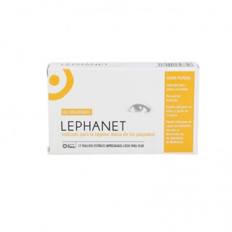  LEPHANET TOALLITAS OCULARES 12 TOALLITAS 