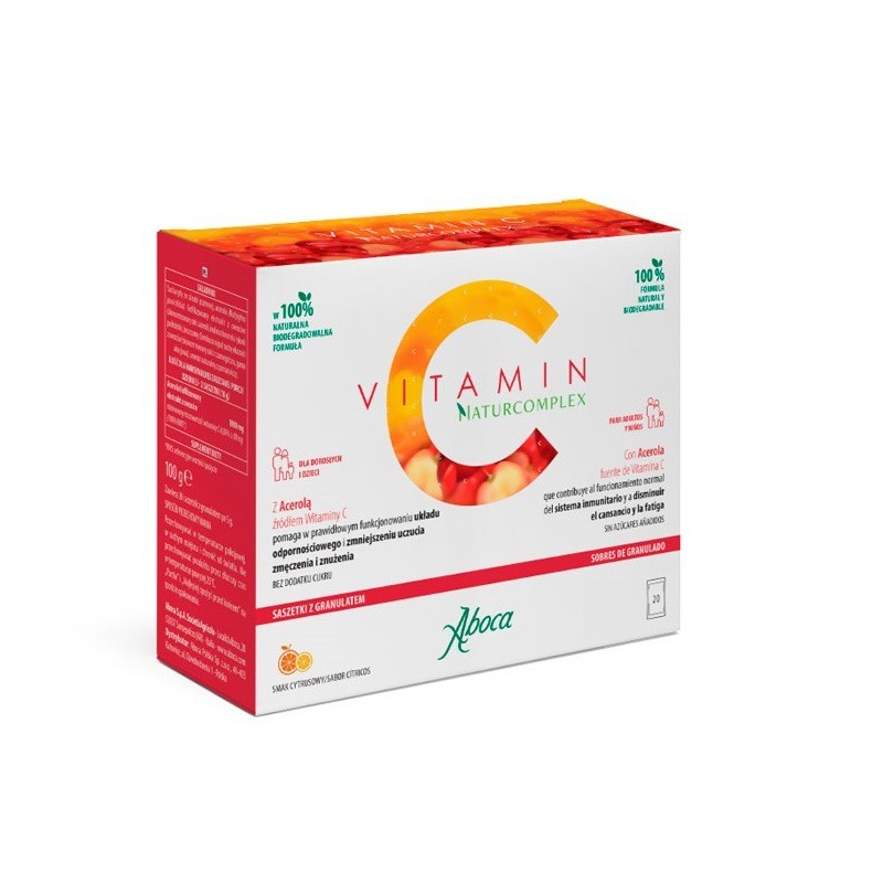 ABOCA VITAMIN C NATURCOMPLEX 20 SOBRES