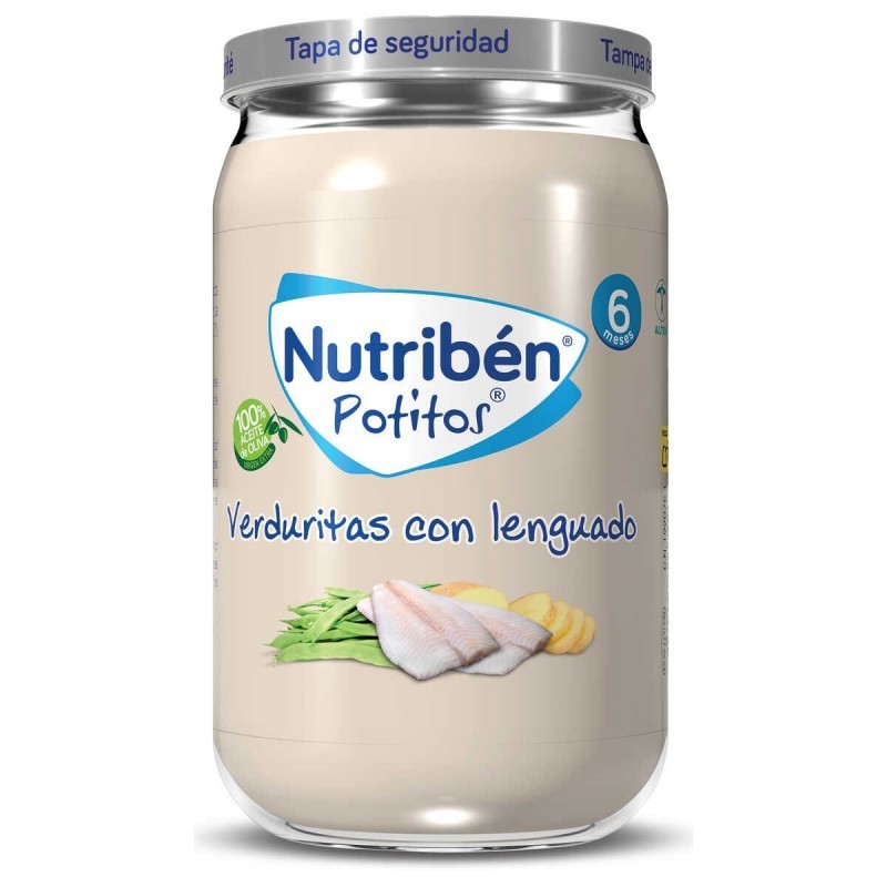 NUTRIBÉN POTITO VERDURITAS CON LENGUADO 235G
