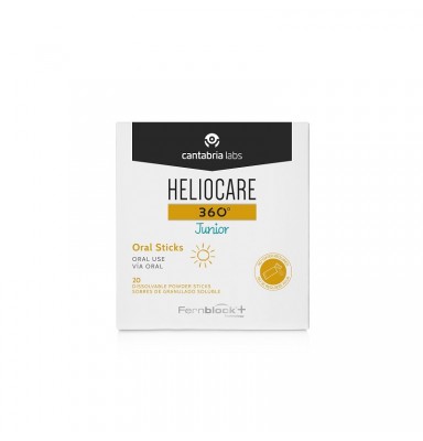 HELIOCARE 360º JUNIOR ORAL STICKS 20 SOBRES GRANULADOS