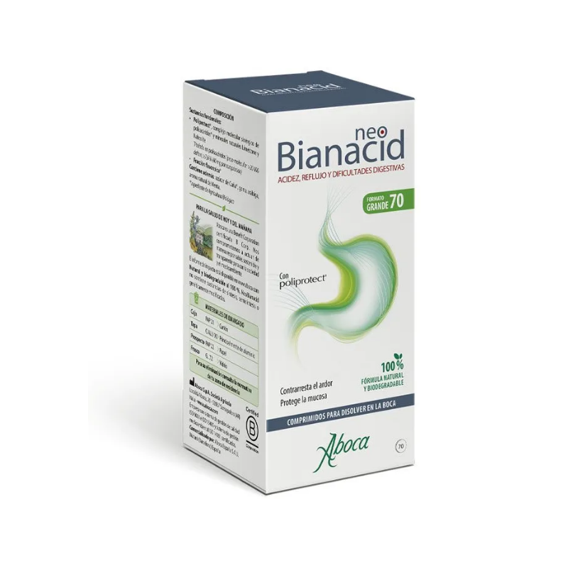ABOCA NEOBIANACID 70 COMPRIMIDOS