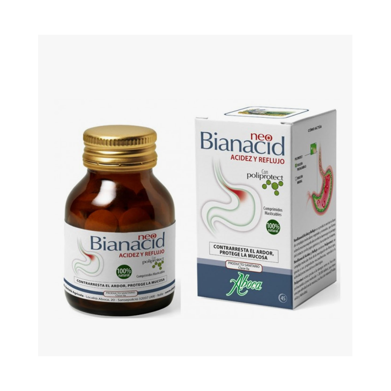 ABOCA NEOBIANACID ACIDEZ REFLUJO 45 COMP