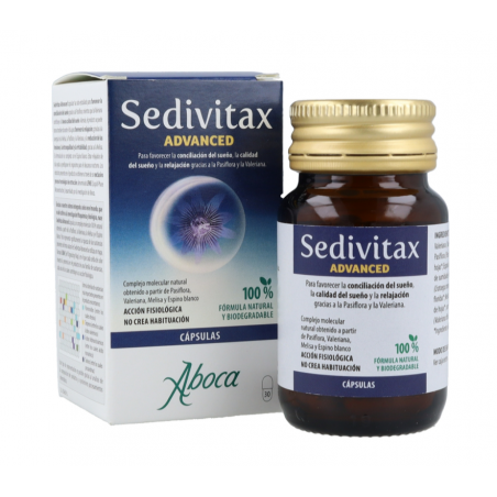 ABOCA SEDIVITAX ADVANCED 30 CAPSULAS 