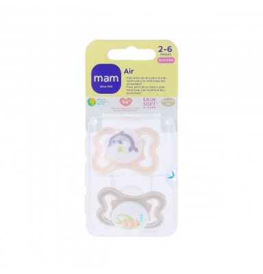 MAM AIR CHUPETE SILICONA...