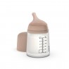 SUAVINEX ZERO.ZERO BIBERON ANTICOLICO SILICONA  FLUJO ADAPTABLE +0 MESES 180 ML