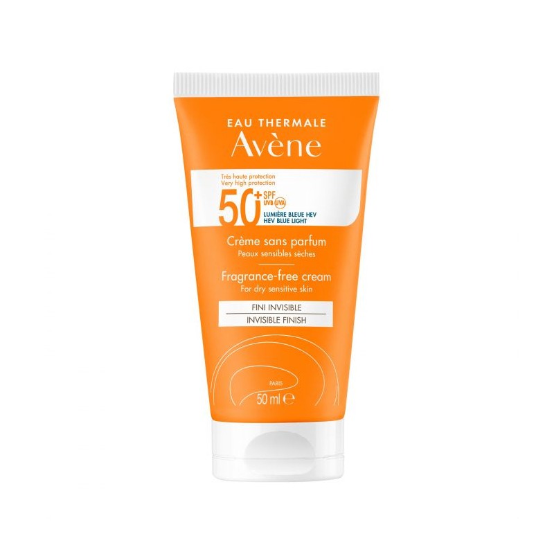 AVENE CREMA SIN PERFUME SPF50+ 50 ML