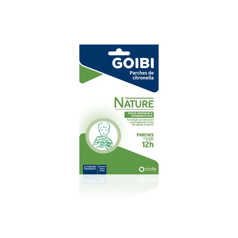GOIBI PARCHES DE CITRONELLA 24 UDS