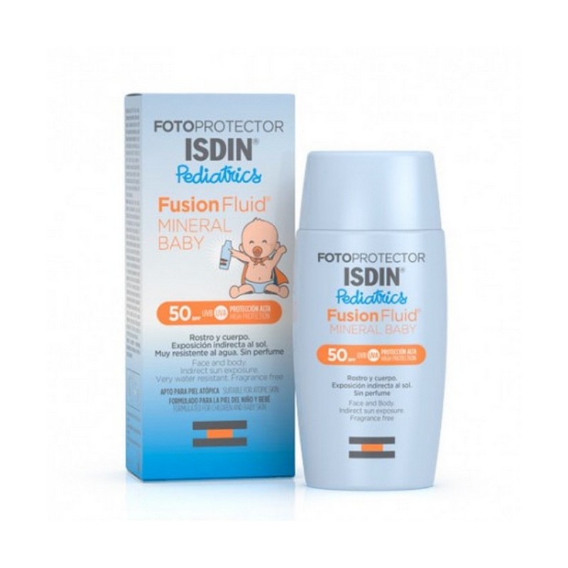 ISDIN PEDIATRICS FUSION FLUID MINERAL SPF50+ 50 ML