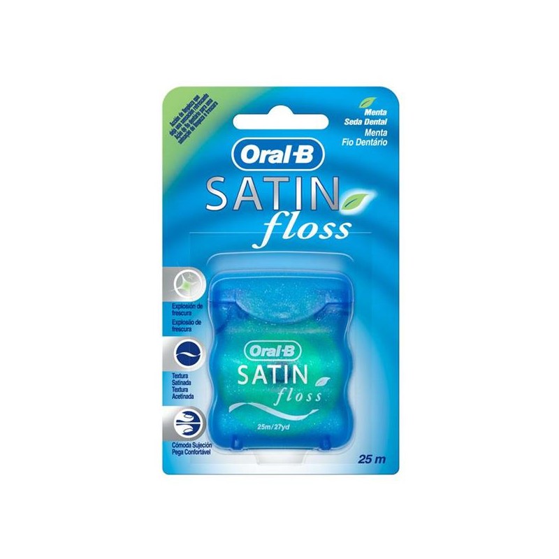 SEDA DENTAL ORAL B SATIN FLOSS 25 MTS