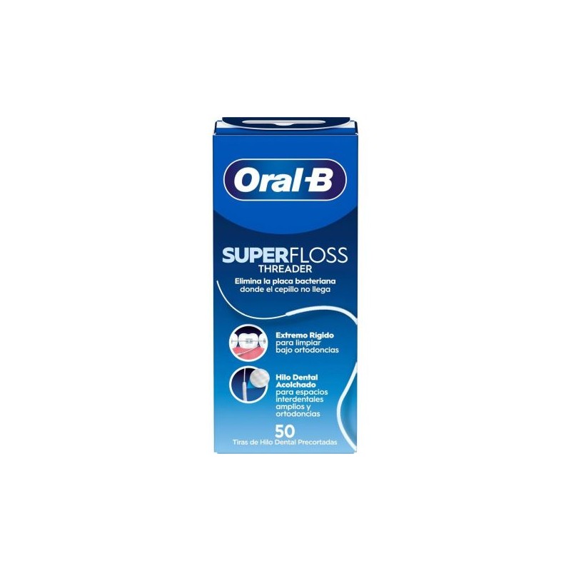 ORAL B SEDA DENTAL SUPER FLOSS 50 MTS