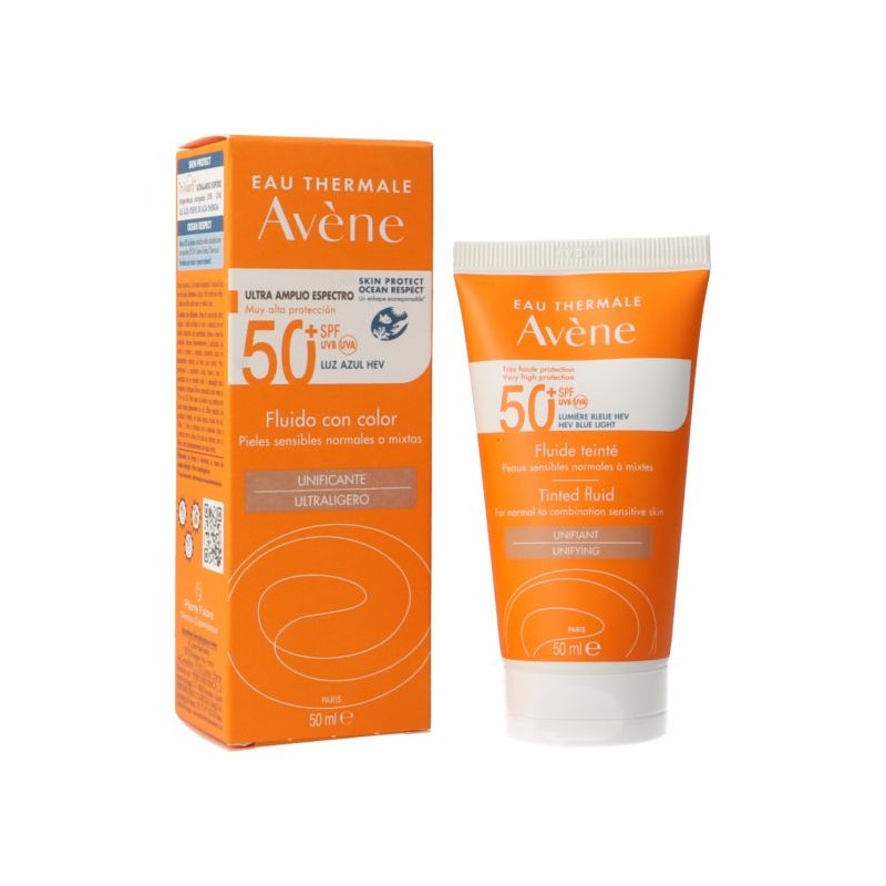 AVENE FLUIDO ULTRALIGERO SPF50+ COLOR 50 ML
