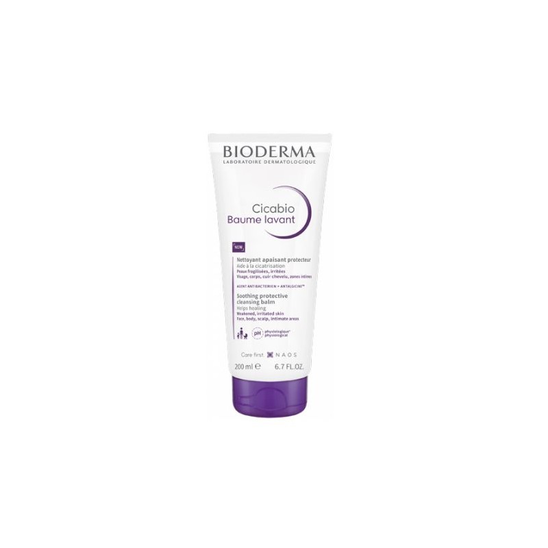 BIODERMA CICABIO BAUME LAVANT 1 TUBO 200 ML