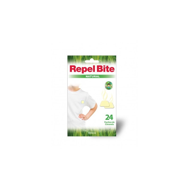 REPEL BITE NATURAL 24 PARCHES(MOSQUITOS)