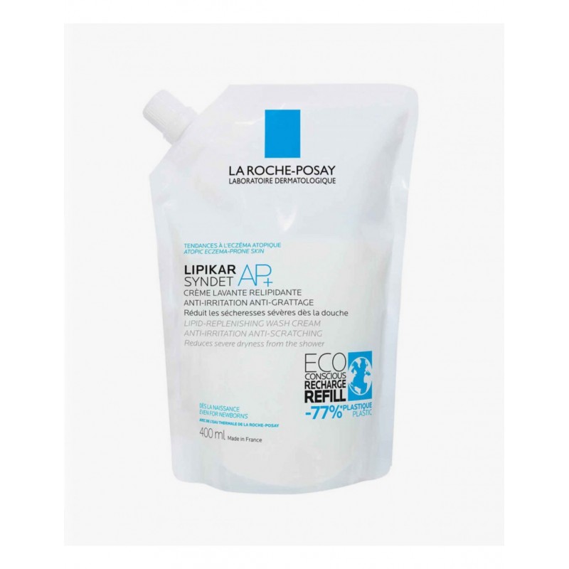 LA ROCHE POSAY LIPIKAR PACK SYNDET + REFILL 400 ML