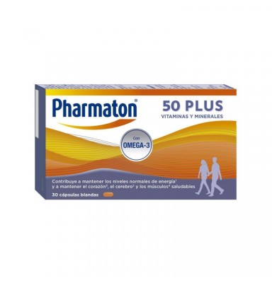 PHARMATON 50 PLUS 30 CAPS