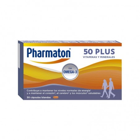  PHARMATON 50 PLUS 30 CAPS 