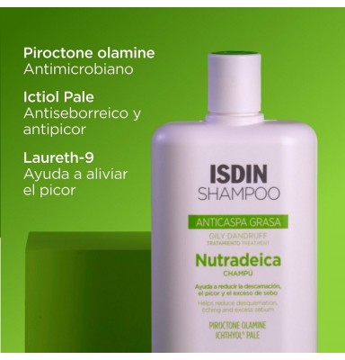 ISDIN NUTRADEICA CASPA GRASA 200 ML
