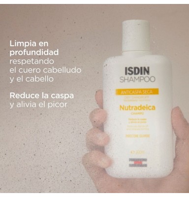 ISDIN NUTRADEICA CHAMPU ANTICASPA SECA 200 ML