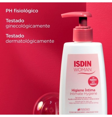 ISDIN WOMAN HIGIENE INTIMIA PREBIOTICO 200 ML