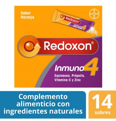 REDOXON INMUNO 4 GLDO 14 SOBRES