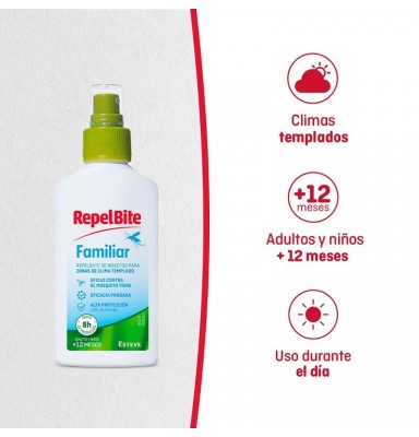 REPEL BITE FAMILIAR +12 M SPRAY 100 ML