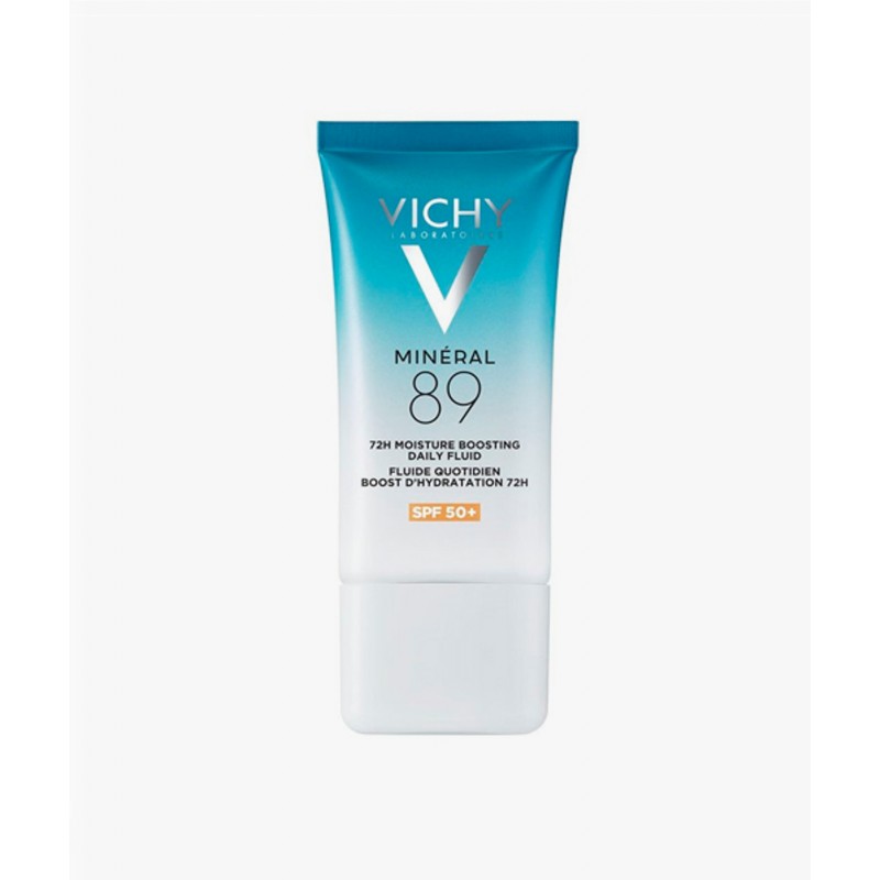 VICHY MINERAL 89 FLUIDO DIARIO BOOST DE HIDRATACION 72H SPF50+ 50 ML