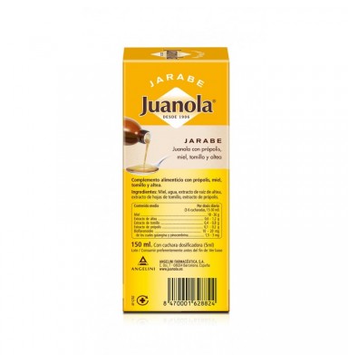 JUANOLA PROPOLIS MIEL TOMILLO ALTEA 150 ML