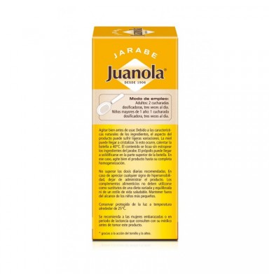 JUANOLA PROPOLIS MIEL TOMILLO ALTEA 150 ML
