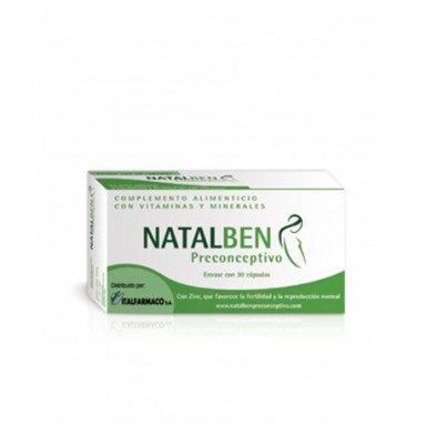NATALBEN PRECONCEPTIVO 30 CAPS