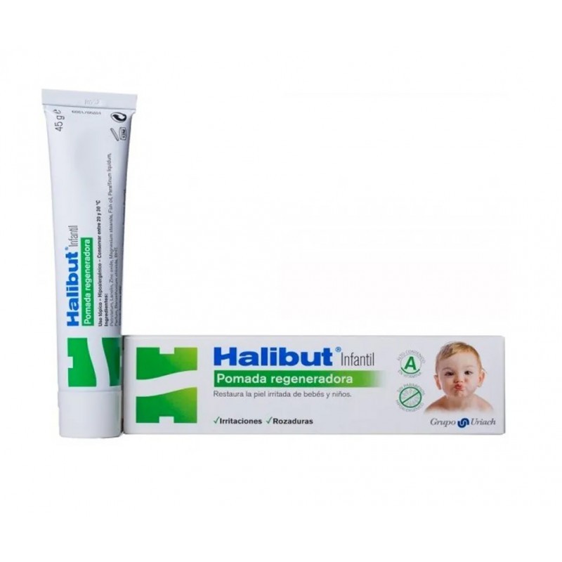 HALIBUT POMADA REGENERADORA INFANTIL 45G