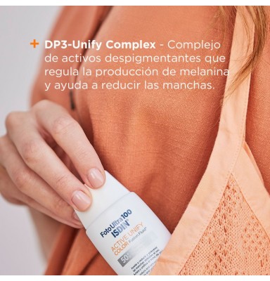 ISDIN FOTOULTRA 100 ACTIVE UNIFY DESPIGMENTANTE COLOR SPF50+ 50 ML
