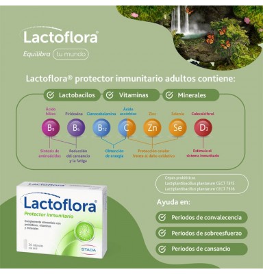 LACTOFLORA PROTEC INMUNITARIO 30 CAPS