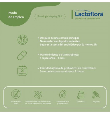 LACTOFLORA PROTEC INMUNITARIO 30 CAPS