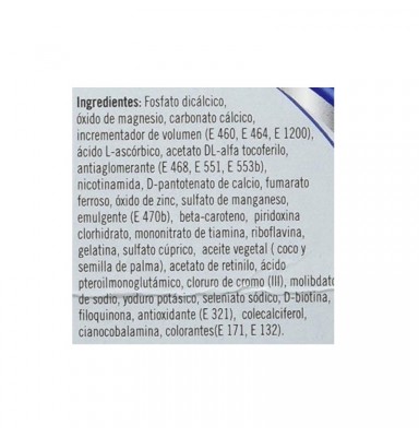 MULTICENTRUM HOMBRE 50+  30 COMP