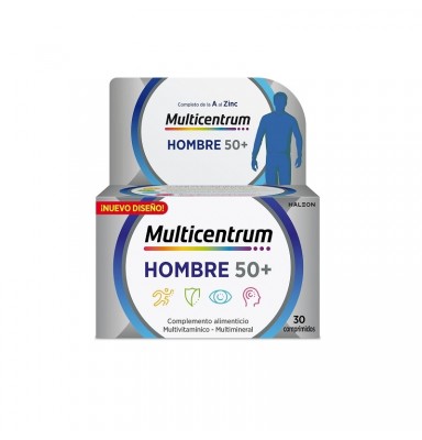 MULTICENTRUM HOMBRE 50+  30 COMP