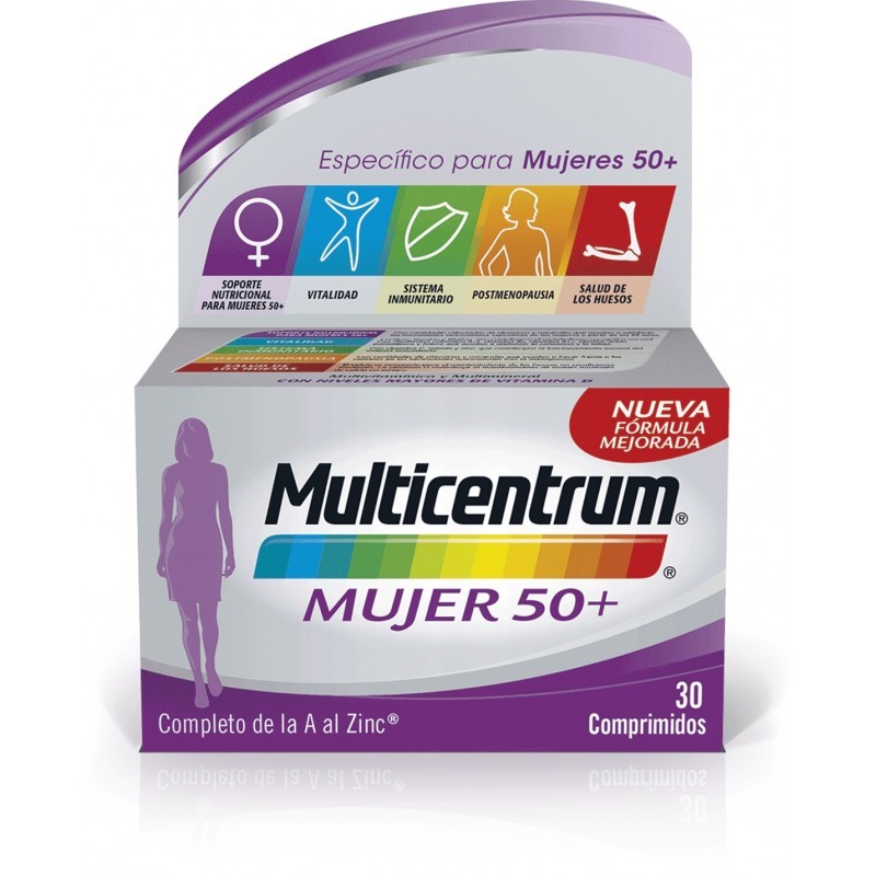 MULTICENTRUM MUJER 50+ 30 COMP