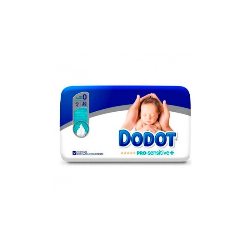 PAÑAL INFANTIL DODOT PRO SENSITIVE T- 0 3 KG 38 U