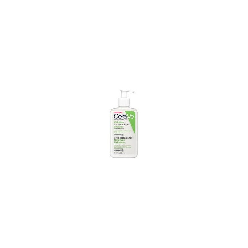 CERAVE GEL LIMPIADOR CREAM TO FOAM 1 ENVASE 473 ML
