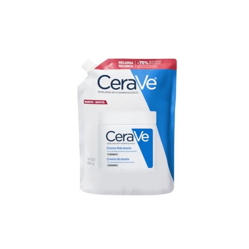 CERAVE CREMA HIDRATANTE 1 ENVASE 473 ML RECARGA