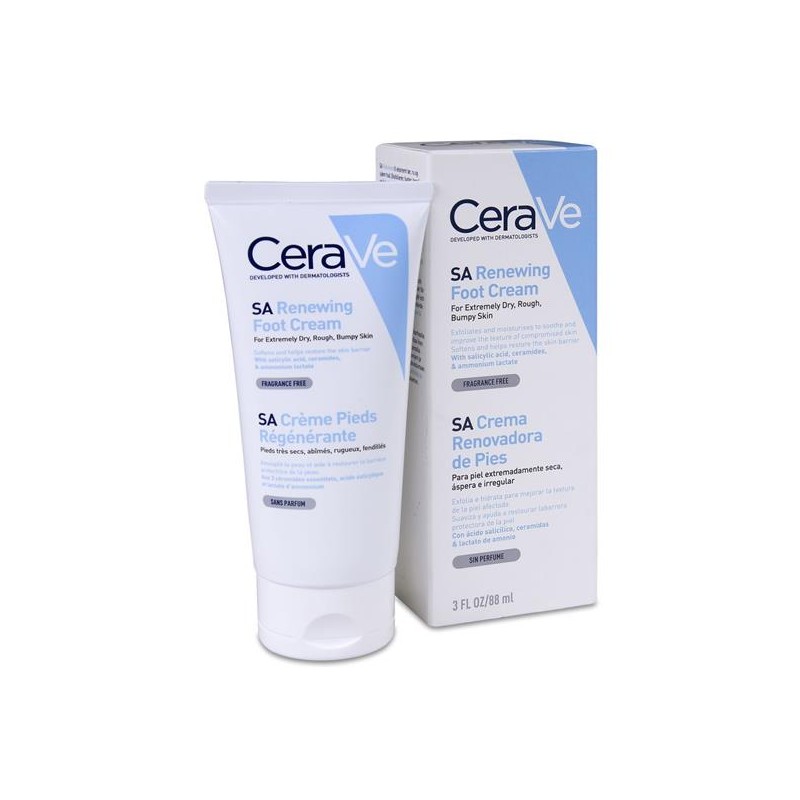 CERAVE CREMA RENOVADORA DE PIES 88 ML