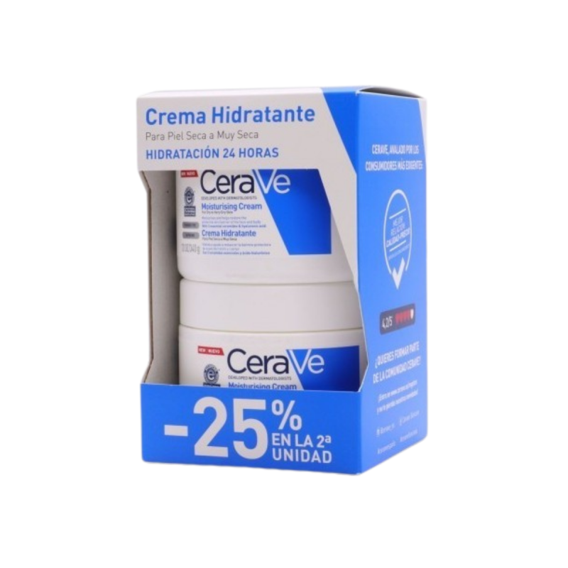 CERAVE DUPLO CREMA HIDRATANTE 2X340 ML