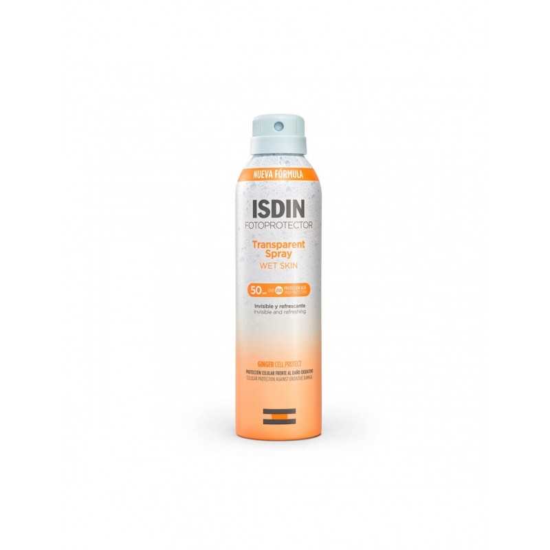 ISDIN FOTOPROTECTOR  SPF30+ SPRAY TRANSPARENT WET SKIN 1 ENVASE 250 ML