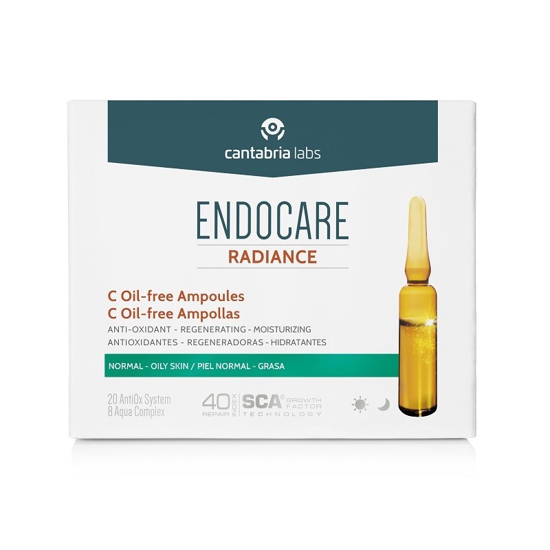ENDOCARE AMPOLLAS RADIANCE C OILFREE 30X 2 ML