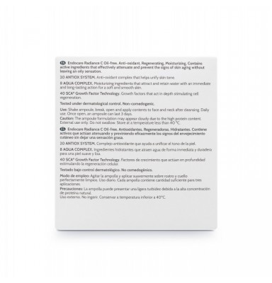 ENDOCARE AMPOLLAS RADIANCE C OILFREE 30X 2 ML