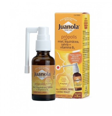 JUANOLA PROPOLIS GARGANTA MIEL LIMON SPRAY 30ML