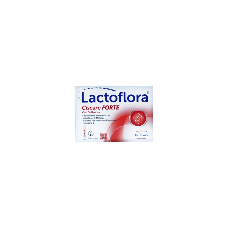 LACTOFLORA CISCARE FORTE 10 SOBRES SABOR LIMON