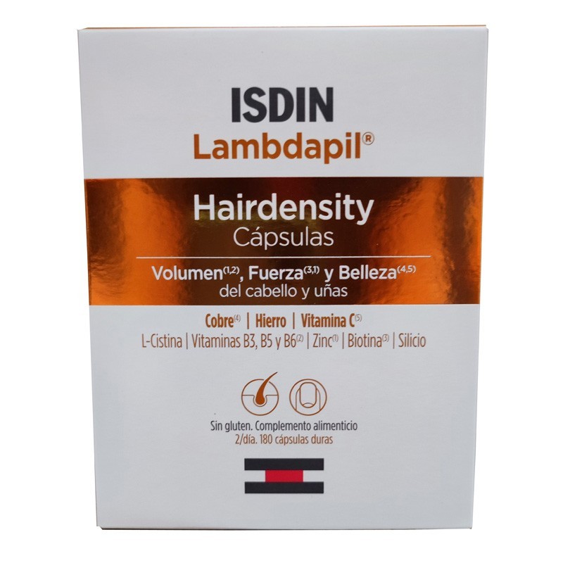 ISDIN LAMBDAPIL HAIRDENSITY 180 CAPS DURAS