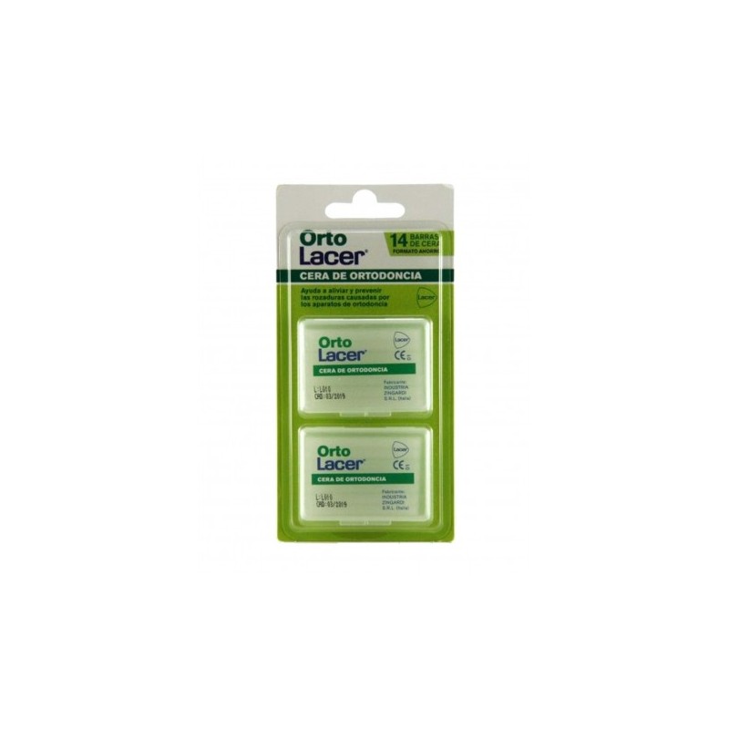 LACER CERA ORTODONCIA PROTECTORA ROZADURA 14 BARRITAS